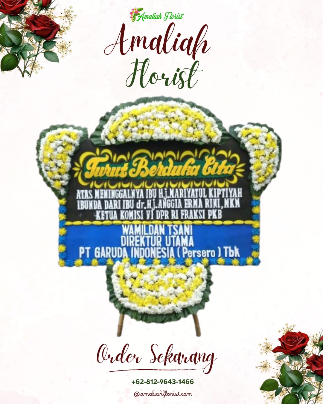 Papan Bunga Duka Talaga